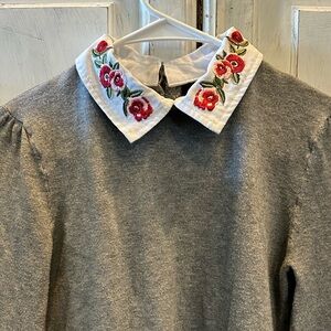 Forever 21 Collared Sweater